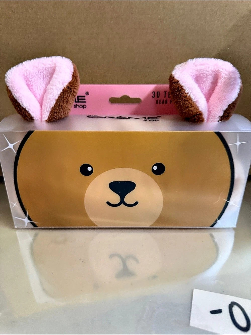 the CREME shop 3D Teddy Headband - Bear Plushie Spa Headband